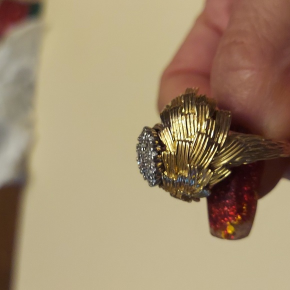 18K gold and diamond ring. - Picture 15 of 16